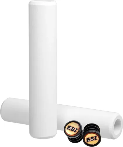 Miniatura 9 de ESI Grips Racer's Edge - Puños de silicona para MTB - Puños finos y ligeros para manillar - Empuñaduras extra ligeras para bicicleta