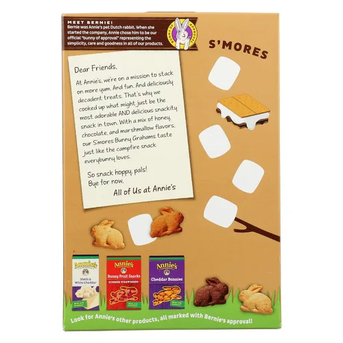 Miniatura 111 de Annie's Organic Chocolate Bunny Graham Snacks, 7.5 onzas