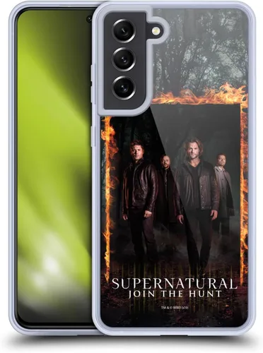 Miniatura 83 de Head Case Designs Supernatural Sam, Dean & Castiel Key Art - Funda de gel con licencia oficial [protección de grado militar] compatible con Google