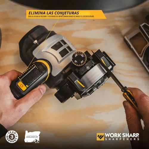 Miniatura 3 de Work Sharp Ken Onion Herramienta Afiladora de Cuchillos - Sistema de Afilado de Cuchillos Ajustable - Para Cuchillos, Tijeras, Hojas Dentadas
