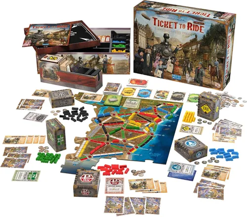 Miniatura 5 de Asmodee Ticket to Ride Legacy: Legends of The West Juego de mesa - ¡La aventura de tren definitiva! Juego de estrategia, juego familiar para niños