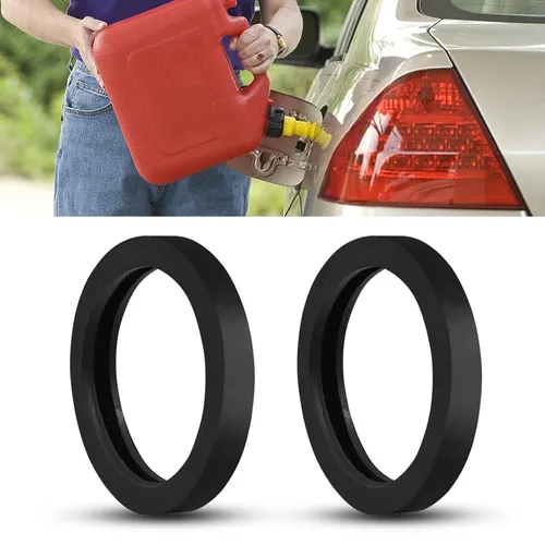 Miniatura 4 de 10 piezas de repuesto para latas de gasolina, sellos universales para latas de gasolina, junta de boquilla, juntas de anillo de goma, juntas de tapa