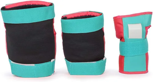 Miniatura 3 de Rio Roller Juego de almohadillas triples, rojo/menta