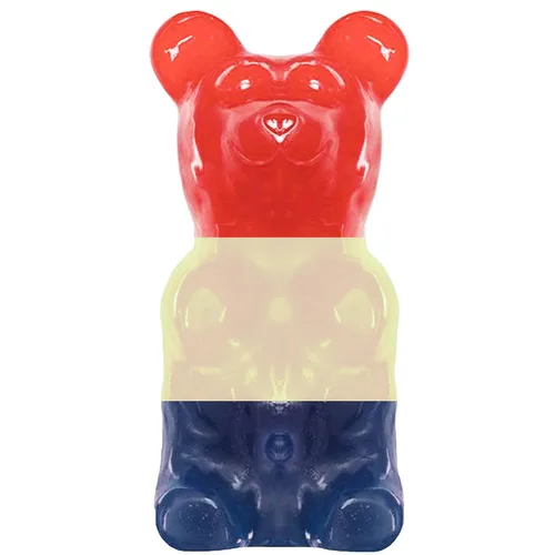 Miniatura 25 de El Oso de Goma ORIGINAL Más Grande del Mundo® Creado por The Gummy Bear Guy® Aproximadamente 5 libras Banana