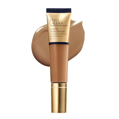 Miniatura 25 de Estée Lauder Futurist Hydra Rescue Moisturizing Foundation Makeup SPF 45 for a 12-Hour Glow, 1.2 Fl Oz 2W1 Dawn - Ligero-medio con matices cálidos