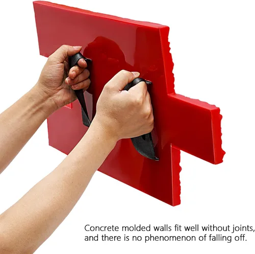 Miniatura 6 de 22 "x 12" Pu Concrete Stamp Mat, grande decorativo hormigón piso cemento yeso impresión textura sello Mat cemento sellado sellos de poliuretano
