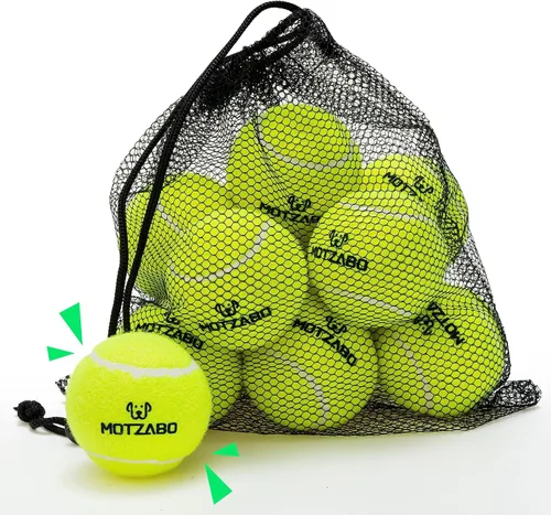 Pelotas de tenis para perros, paquete de 12 pelotas interactivas chirriantes de 2.5 pulgadas para perros pequeños, medianos y grandes, juguetes de