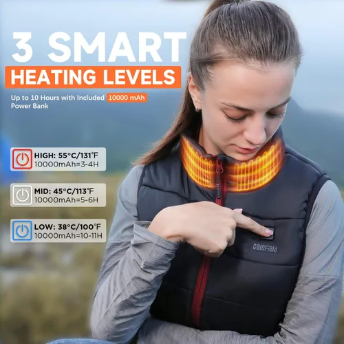 Miniatura 2 de Carofield Heated Jackets for Women, 2022 Lightweight Heating Heated Jackets for Women with Battery Pack
