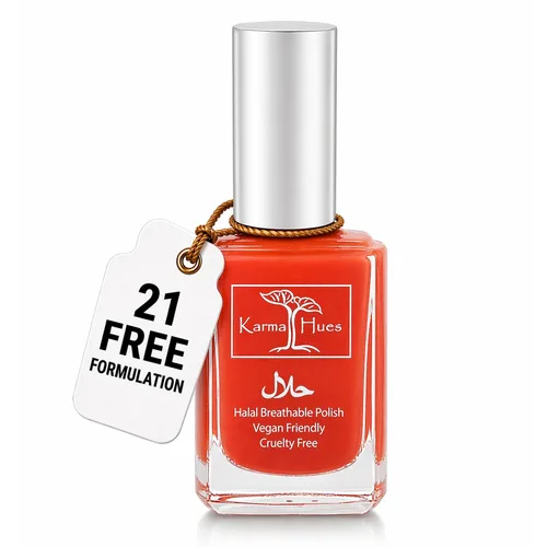 Miniatura 14 de Karma Naturals - Esmalte de uñas Halal certificado – transpirable y permeable al agua, apto para Wudu (Aabidah)