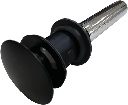 Kingston Brass EV6000MB Trimscape - Drenaje para lavabo de baño, longitud de 9-7/16 pulgadas, color negro mate Mate negro