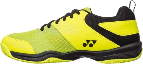Miniatura 2 de YONEX Power Cushion 37 - Zapato de cancha interior (amarillo brillante) (10.5), Amarillo claro