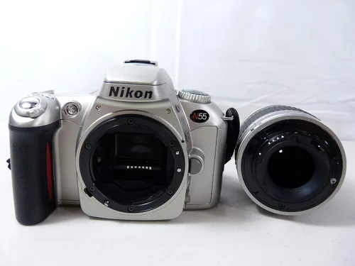 Miniatura 5 de Nikon Cámara SLR N55 de 1.378 in con lente de zoom de 1.102-3.150 in