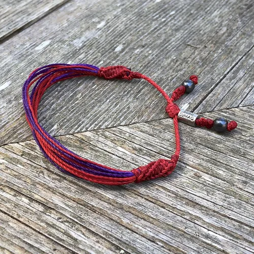 Miniatura 109 de Rumi Sumaq Pulsera de concientización para hombres, mujeres y niños – Pulsera de apoyo tejida ajustable anudada a mano – Pulsera de conciencia sutil