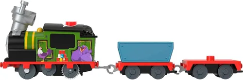 Miniatura 4 de Thomas & Friends Tren de Juguete Motorizado Motor Parlante Whiff con Sonidos y Frases y Vagón de Carga para Juego de Simulación Preescolar