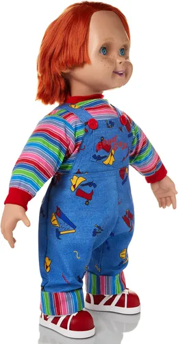 Miniatura 4 de Spirit Halloween Muñeca Chucky Good Guys de 24 pulgadas, multicolor