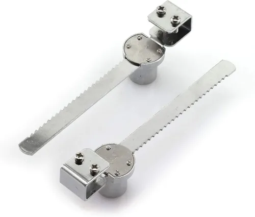 Miniatura 4 de Paquete de 2 cerraduras de vidrio para terrario, vitrina de vitrina de vidrio deslizante, cerraduras de puerta de empuje, herrajes para muebles