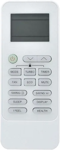 Suministros para electrodomésticos 190424(XHY-S Control remoto de aire acondicionado LCD A/C Control remoto para aire acondicionado GYKQ-52