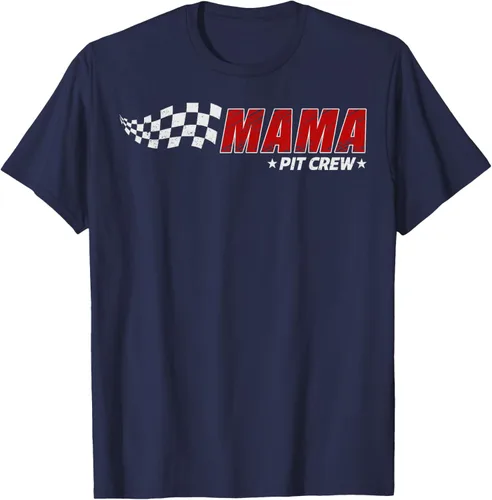 Miniatura 74 de Mama Pit Crew Race Car Birthday Family Matching Pit Crew Camiseta