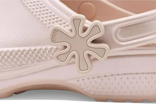 Miniatura 6 de Crocs Zuecos clásicos unisex para niños con brillo de perlas (niño grande)