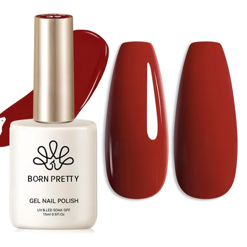Miniatura 23 de Born Pretty Jelly Baby Pink - Esmalte de uñas de gel rosa claro, suave, transparente, neutro, translúcido, color natural, esmalte de gel UV