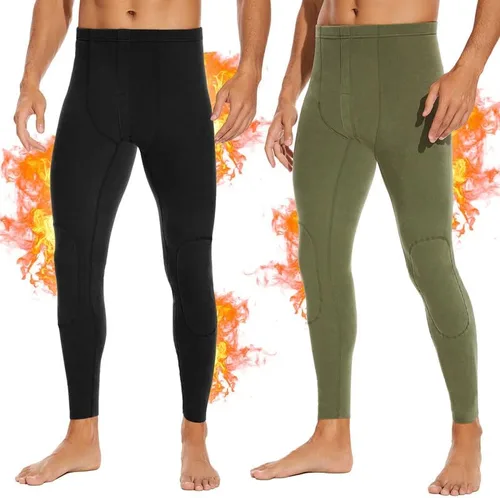 SIMIYA Ropa interior térmica para hombre, ropa interior térmica ultra suave para hombre