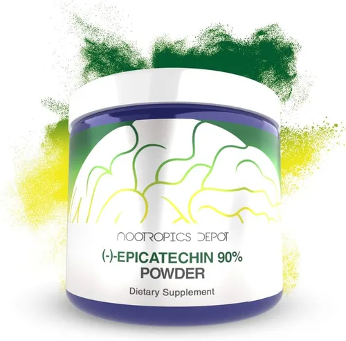 Epicatequina 90% Polvo | 0.88 oz | (-)-epicatequina | Promueve la salud cardiovascular | Promueve la fuerza y la función muscular