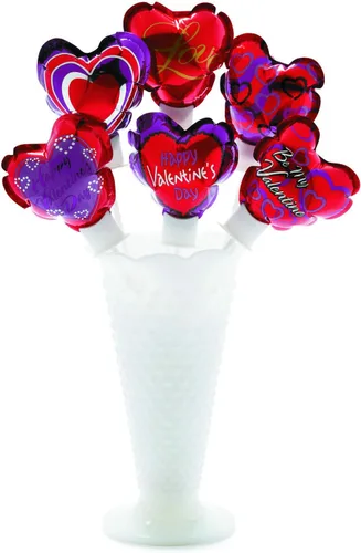 Miniatura 3 de Surtido de 50 globos autoinflables de 4 pulgadas con forma de corazón de San Valentín, ideal para decoración del día de San Valentín y fiestas