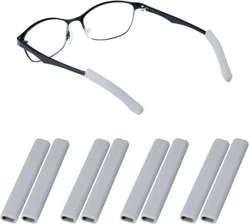 Miniatura 12 de Gdnmapt - Cojín de silicona para los oídos, antideslizante para los ojos, agarre cómodo para los oídos, solución de almohadillas para orejas 2 pares