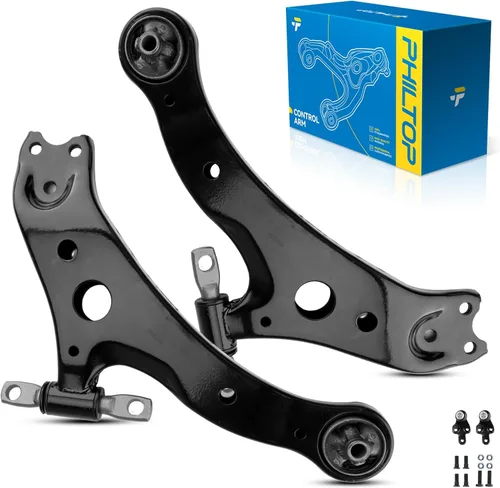 Miniatura 69 de PHILTOP Kit de suspensión delantera de 10 piezas, brazos de control inferiores con juntas de bola, eslabones de extremo de barra estabilizadora