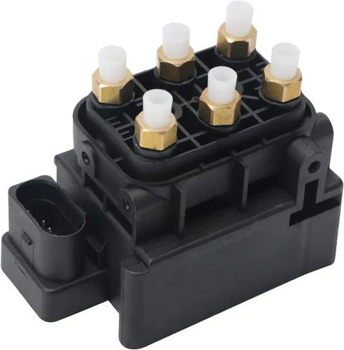 Miniatura 7 de SHOWSEN Bloque de válvula electromagnética del compresor de la suspensión del aire 68087233AA compatible con Jeep Grand Cherokee 2011-2017