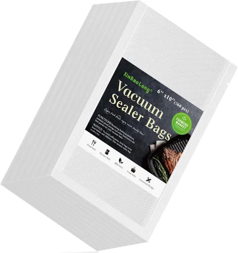 Miniatura 12 de Vacuum Sealer Bags For Food - 50 Quart 8" x 12" - Commercial Grade BPA Free Bag - Durable Customized Size Food Vac Bags for Storage and Sous Vide