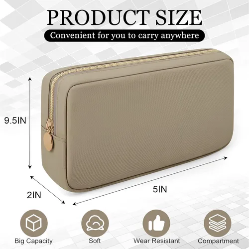 Miniatura 2 de XSUIOY Bolsa de maquillaje de viaje para bolso, bonita bolsa de maquillaje preparada para cosméticos, bolsa organizadora para mujeres, bolsa