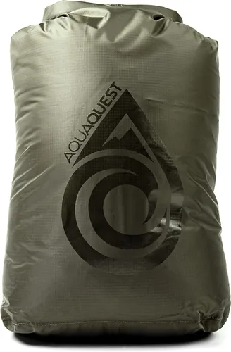 AquaQuest Rogue Dry Bag – 30L Olive Drab – 100% impermeable Roll Top – Survival Dry Bag Verde oliva (Olive Drab)