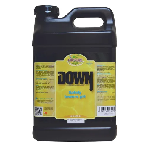 Miniatura 7 de Microbe Life Hydroponics Líquido de control de pH hacia abajo, tampón premium para estabilidad del pH, disminuye los niveles de pH, uso