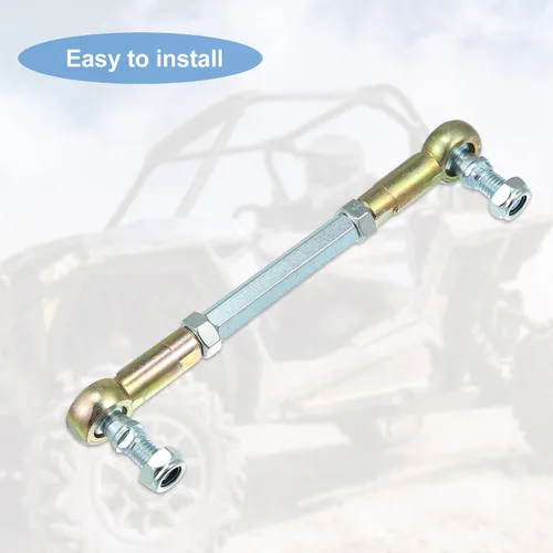 Miniatura 5 de X AUTOHAUX M8 120mm Junta Esférica de Barra de Dirección para ATV de 50 cc, 70 cc, 90 cc, 110 cc, 125 cc, 150 cc, 200 cc, 250 cc Cuadriciclo