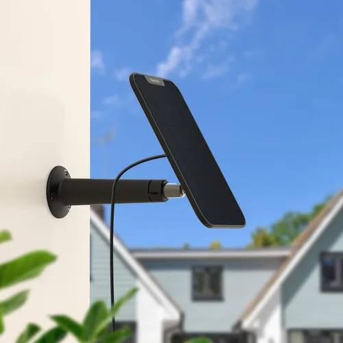 Miniatura 6 de REOLINK Panel solar de 3 W, diseñado para cámaras de seguridad inalámbricas para exteriores, con energía solar, puerto tipo C de 6 V, compatible