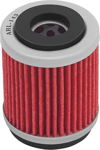 AHL Filtro de aceite 143 3UH-E3440-00 compatible con Yamaha YJ125 Vino 125 2004-2009 YFM225 Moto-4 225 1986-1990 YFM250 Bruin 230 2005-2006 YFMM250