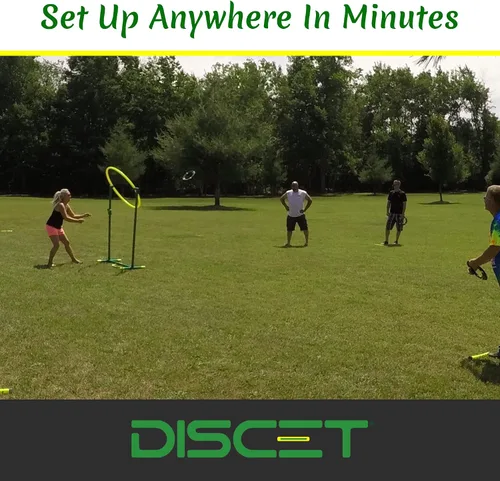Miniatura 5 de Discet Juego al aire libre Juegos de disco con amigos Nuevo deporte intensamente divertido perfecto para el césped o la playa Juega y crea
