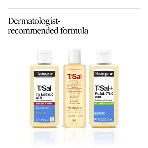 Miniatura 6 de Neutrogena Champú anticaspa de ácido salicílico al 3% T/Sal, 8 fl oz