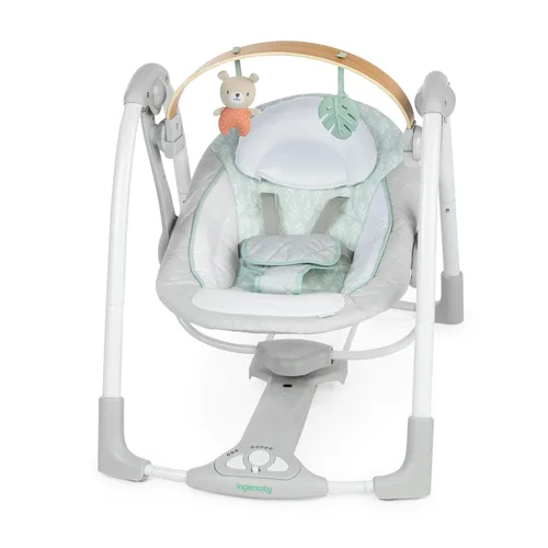 Miniatura 15 de Ingenuity ConvertMe - 2 en 1 columpio portátil y compacto para bebé y asiento infantil, vibraciones que ahorran batería, sonidos de la naturaleza