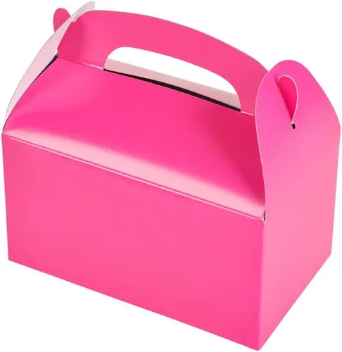 Cajas de golosinas a dos aguas, caja de regalos para niños, regalos de fiesta de cumpleaños, bodas, eventos de baby shower, caja de 6.25 x 3.5 x 3.5