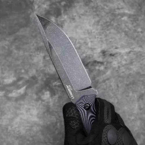 Miniatura 7 de Cuchillo Cruiser de 10.9 pulgadas para caza, cuchillo táctico de campamento al aire libre, mango afilado de acero G10 DC53, funda Kydex (negro)