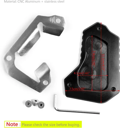 Miniatura 3 de para Triumph Tiger 1200 Explorer caballete lateral y soporte amplificador