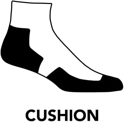 Miniatura 3 de Darn Tough Run 1/4 - Calcetines ultraligeros con cojín para hombre (estilo 1040)