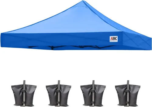 Miniatura 27 de ABCCANOPY - Toldo de repuesto para carpa desplegable (10x10 pies, beige)