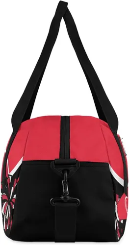 Miniatura 6 de Cheerleader - Bolsas de lona para niñas, para animadoras, deportes, gimnasio, animadoras, bolsa de lona, Animación personalizada 4