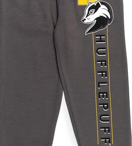 Miniatura 7 de Harry Potter Gryffindor Slytherin Hufflepuff Ravenclaw - Paquete de 2 pantalones deportivos de forro polar para niños pequeños a grandes