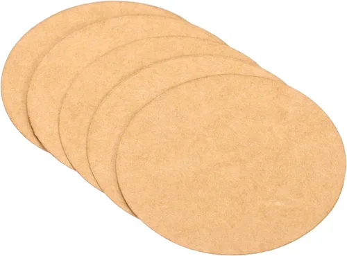 Miniatura 48 de PATIKIL Papel de cartón redondo de 5.9 pulgadas, 25 unidades de círculos de disco en blanco para decoración de fiestas, manualidades, manualidades