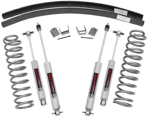 Miniatura 8 de Rough Country Kit de elevación de 3 pulgadas para Jeep Cherokee XJ 2WD/4WD 1984-2001 - 67040