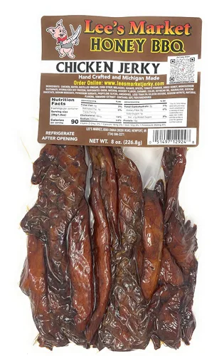 Miniatura 5 de Lee's Market Carne seca de pollo a la parrilla con piña, suave y tierna, saludable y baja en carbohidratos, sin gluten, apta para dieta paleo